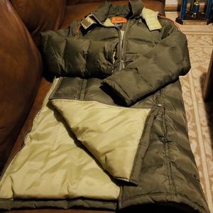 Down coat. Junior size medium 7-9